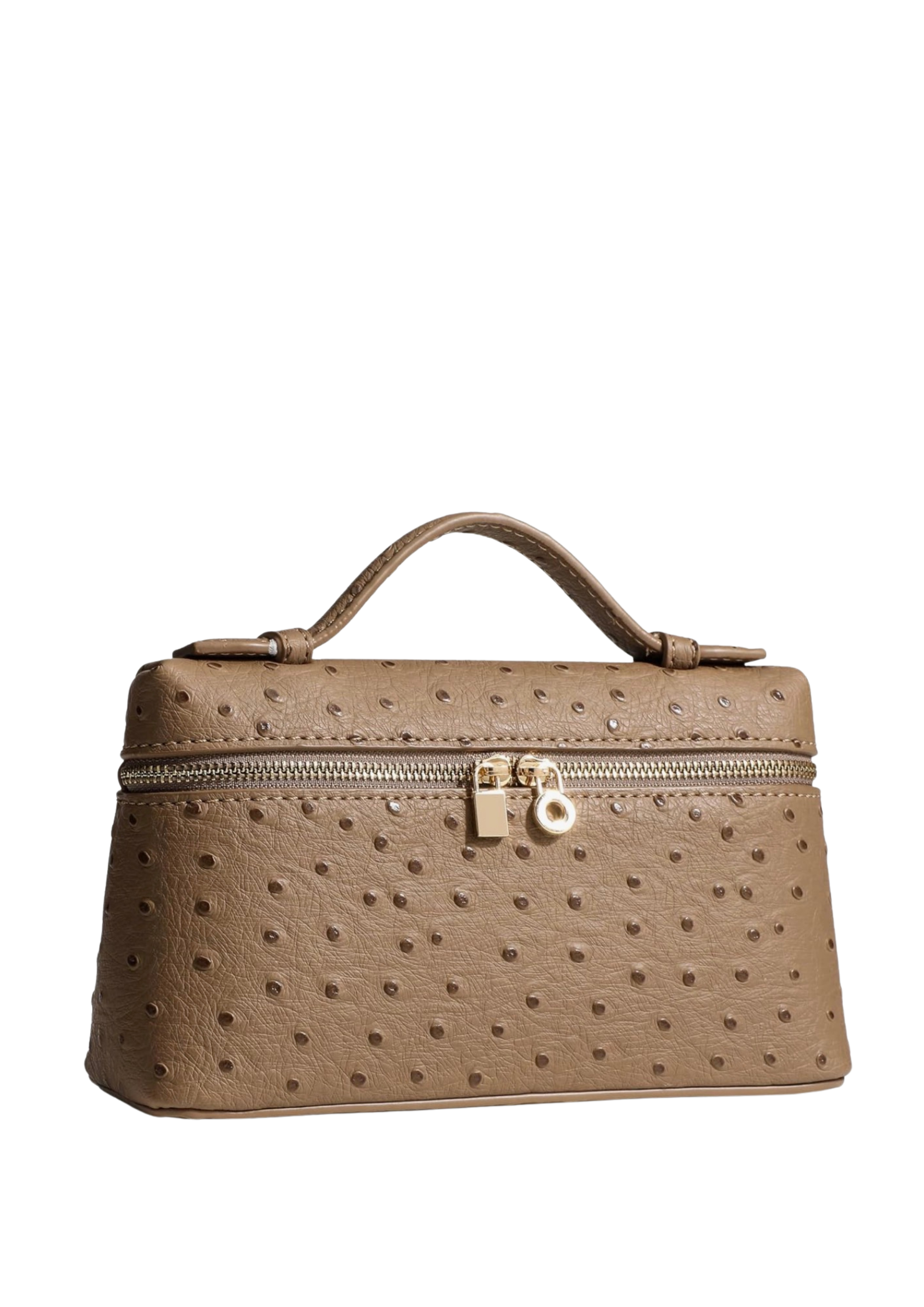 The Noelle Ostrich Crossbody