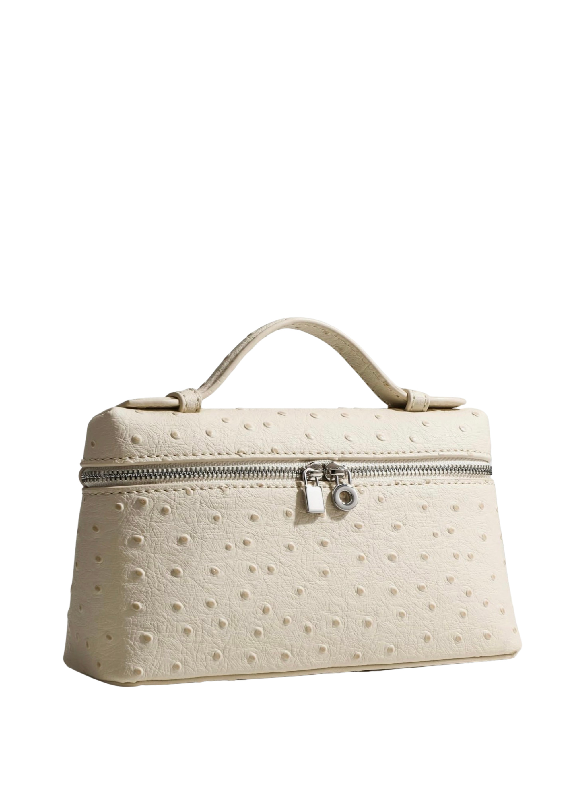 The Noelle Ostrich Crossbody