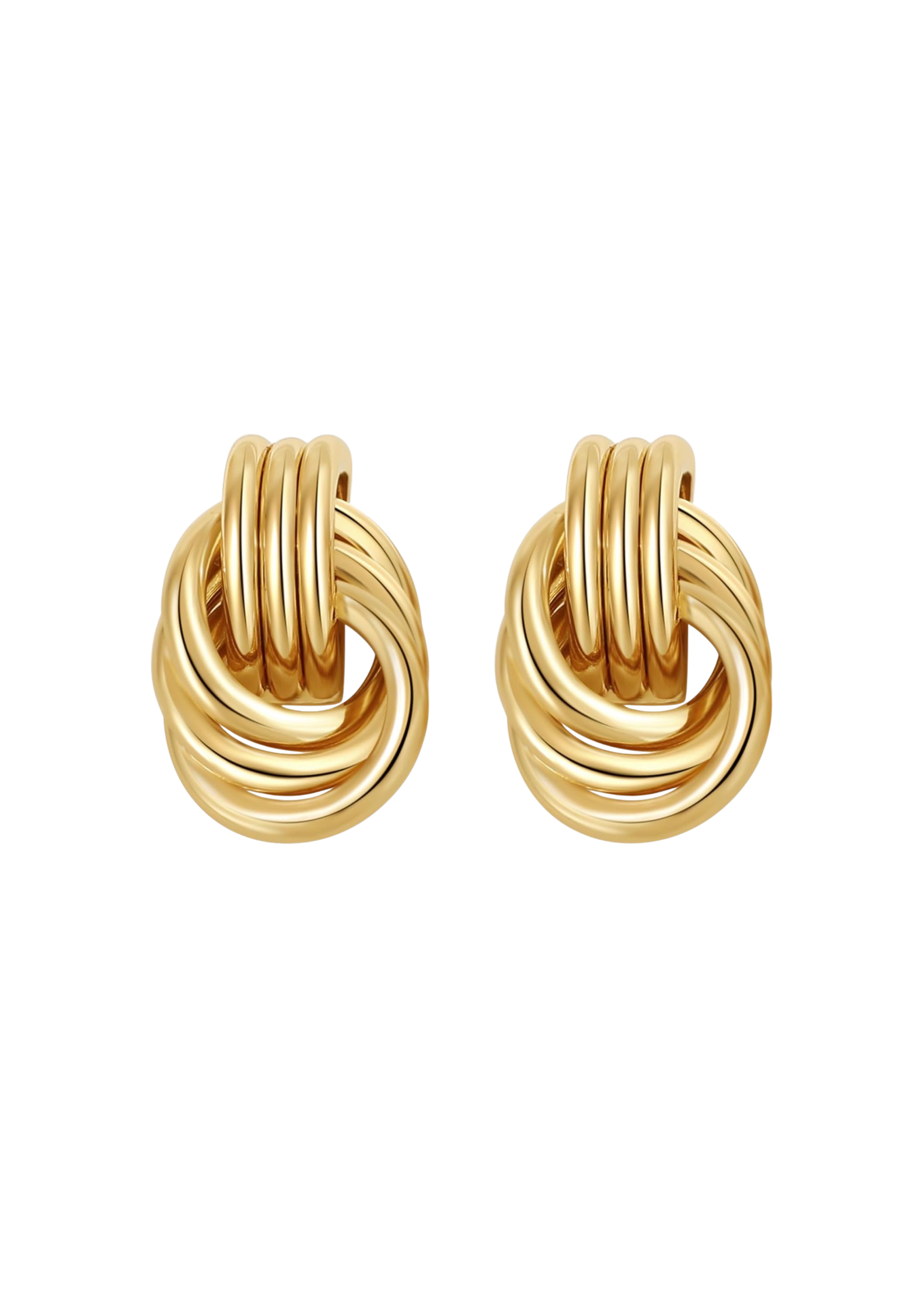 Knot earring - Gold